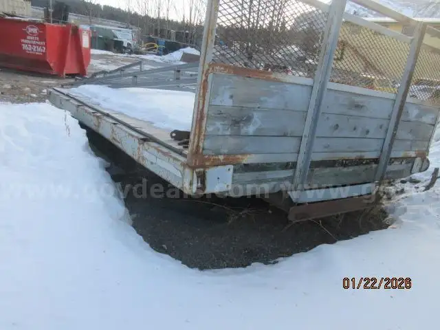 Flat Deck - Removed from Truck