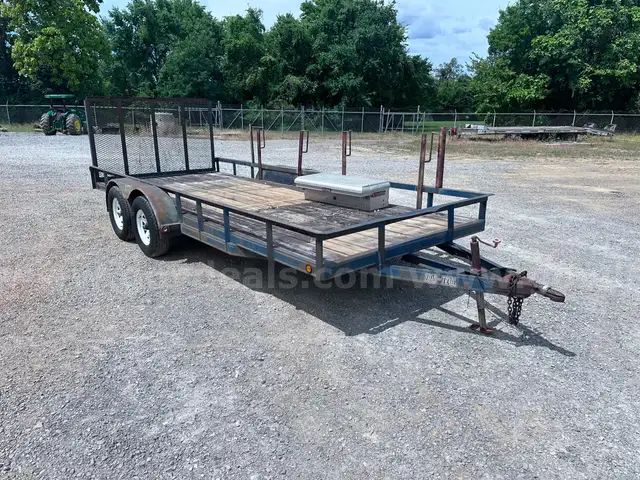 18&#x27; Load Trail Tandem Axle Utility Trailer with Ramp Gate 83&#x22; Wide