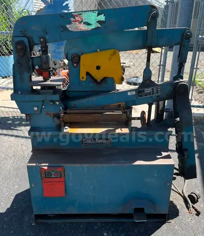 35 Ton Scotchman Ironworker