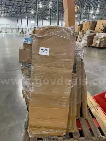 FOR SALE:3 pallet of various household supplies &#xFF08;Approx 60 items)