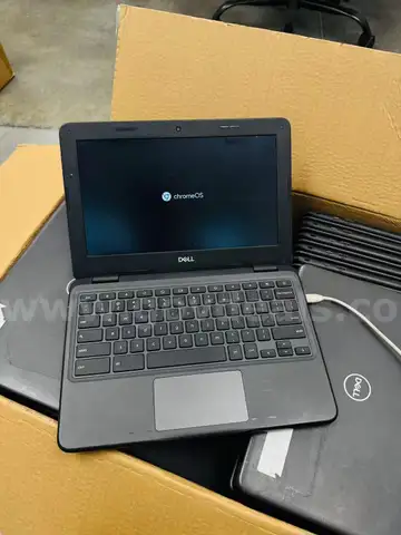 1 Box of laptops: total 46 units of Dell 3100 Chromebook