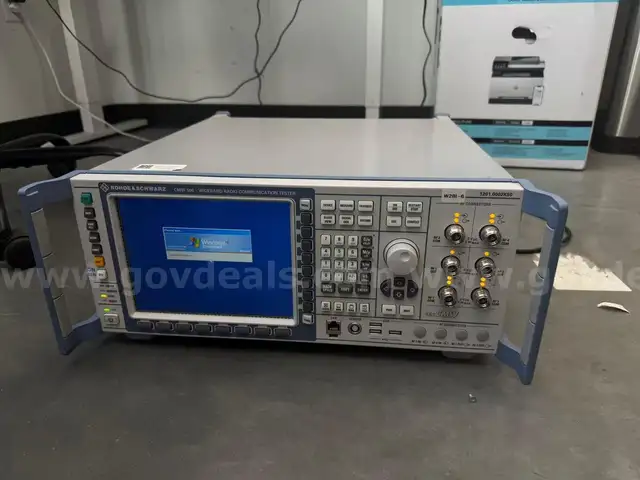 1 unit Rodhe & Schwarz CMW500 radio communication tester