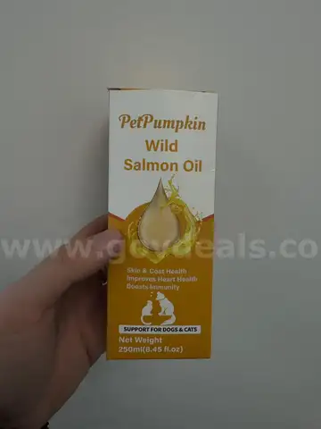 50 unit Petpumpkin Wild Salmon Oil