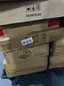 Mixed pallet (39): fountain, baby walker, juicer, racks, folding cart.