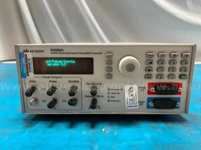 Keysight N4960A 16GHz Clock Synthesizer/Serial BERT Controller