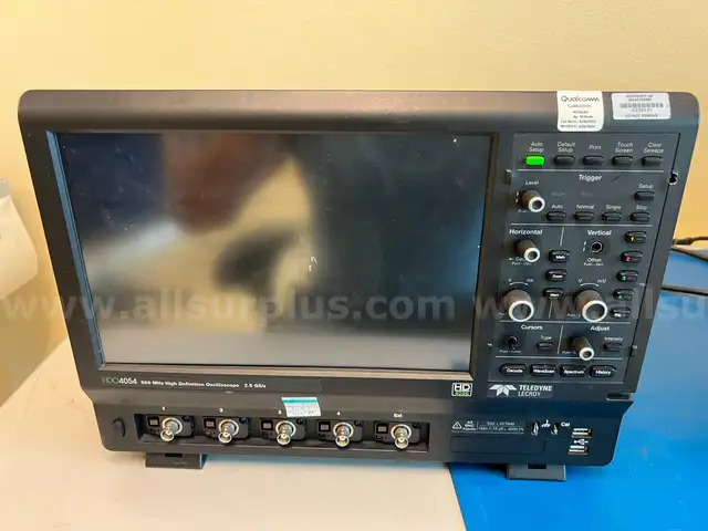 Teledyne Lecroy HDO4054 HD OSCILLOSCOPE, 500 MHZ 2.5GS/s