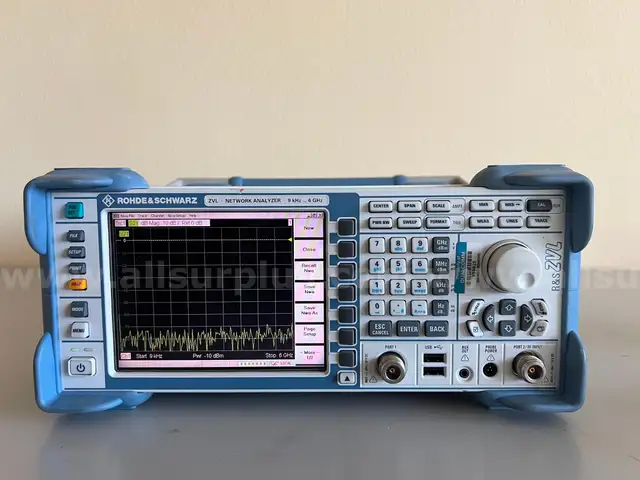 Rohde &#x26; Schwarz ZVL6 Network Analyzer 9KHz to 6GHz