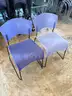 Lot of 249 Purple Plastic Stacking Chairs