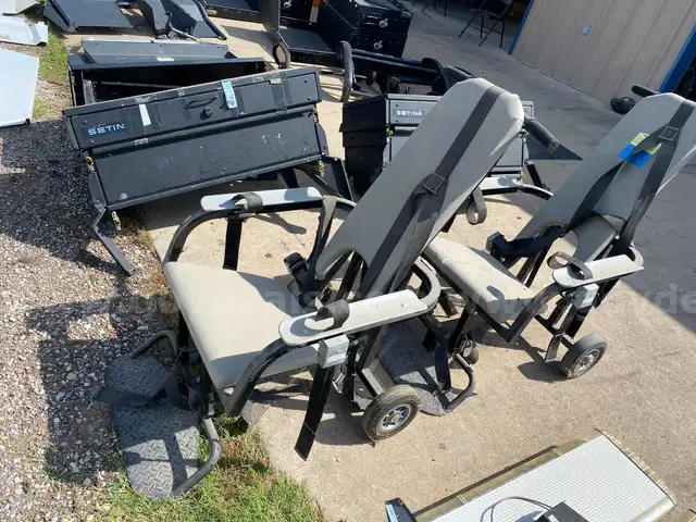 Lot of 2 Restraint Chairs