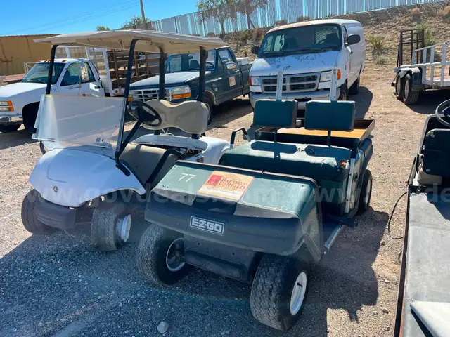 Lot of 4 Golf Carts