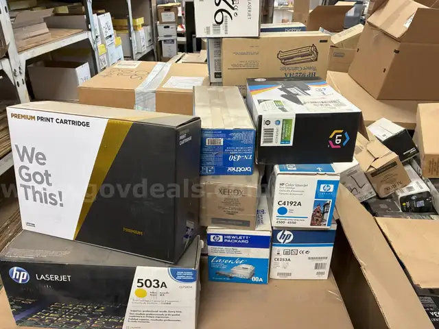 Surplus toner and ink supplies