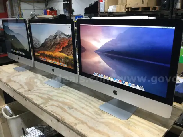 Lot of 3 - 21.5&#x22; iMac A1418