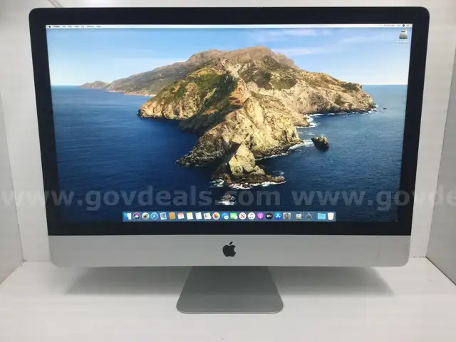 27&#x22; Apple iMac Late 2013, i5-4570, 8GB RAM, 1TB HDD, OS 10.15.7