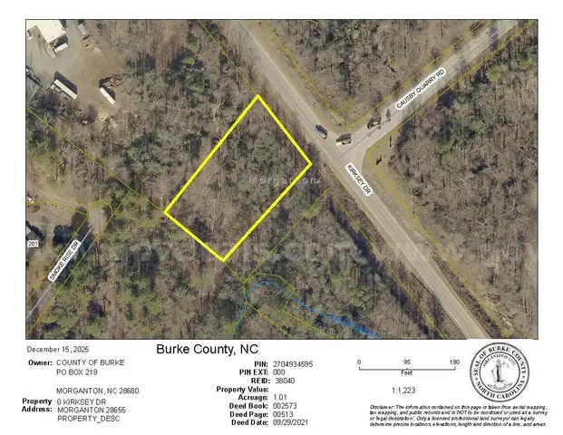 Kirksey Drive Parcel #1, Morganton, NC - 1.01 acres