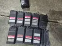 Lot of 9 BK Portable Radios