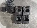Lot of 4 Minitor 3 Desk Chargers