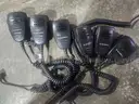 Lot of 6 Motorola CDM 1250 Mobile Radio Mics