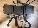Lot of 3 Kenwood NX-5700 Mobile Radio &#x26; Mics