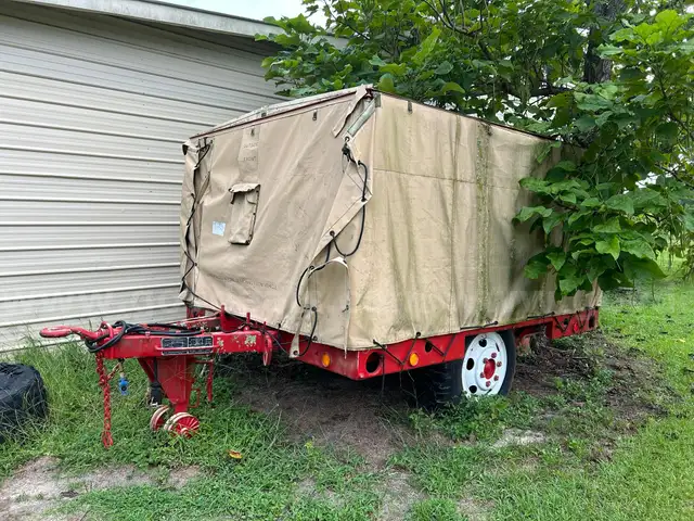 Mobile Military Kitchen Trailer
