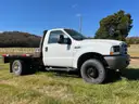 2004 ford f-350 SD 4x4 flatbed pickup DRW