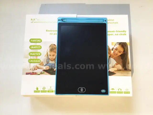 Lot of (10) Kids 8.5 inch Electronic Drawing Tablet Set