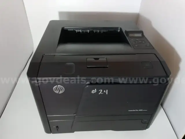 Lot of 5 HP LaserJet Pro 400 Printers
