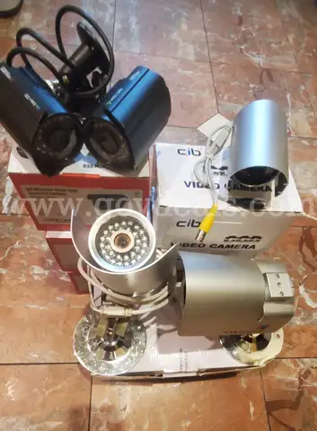 Lot of 12 Security Cameras