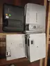 Lot of 5 Mixed Model Projectors with ceiling mounts
