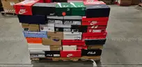 Lot of 100 Brand New Boxed Shoes - Mixed Men&#x27;s, Women&#x27;s &#x26; Children&#x27;s