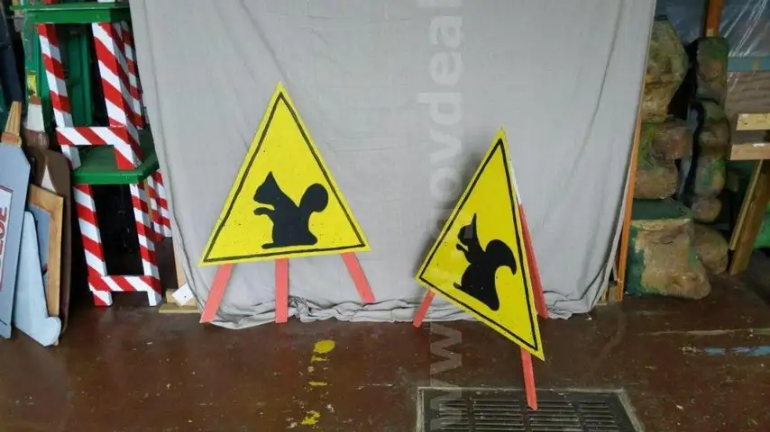 Miscellaneous Signs From the Stage Play