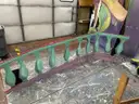 Horse Cutout and Railing From the Stage Play Shrek