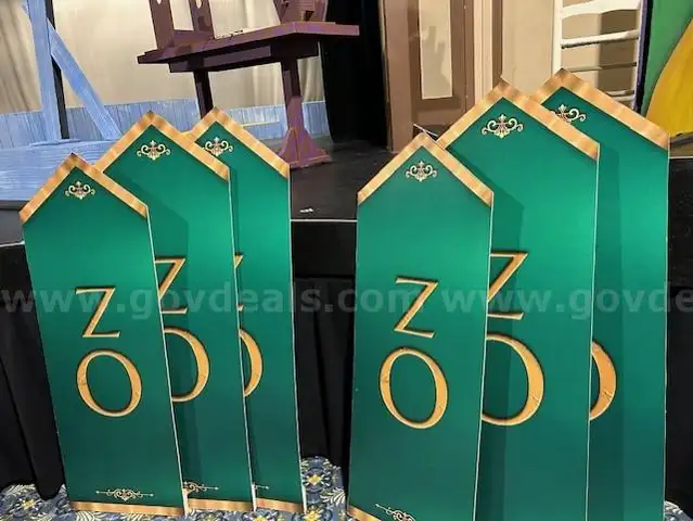 Signs from the Stage Play Wizard of Oz