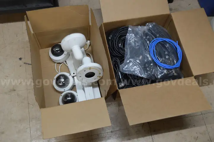 Security Cameras & Patch Cable