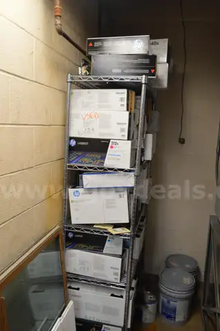 Large Group of Used Toner Cartridges