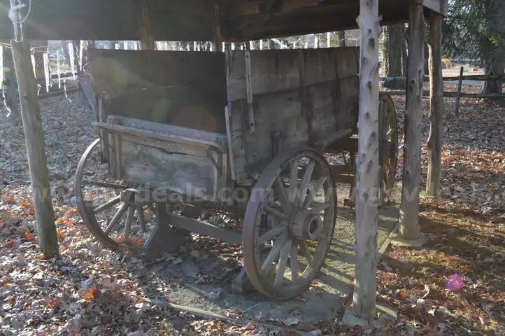 Vintage Horse Drawn Wagon