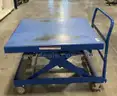 Vestil SCSC-4242 is a manual hydraulic scissor cart