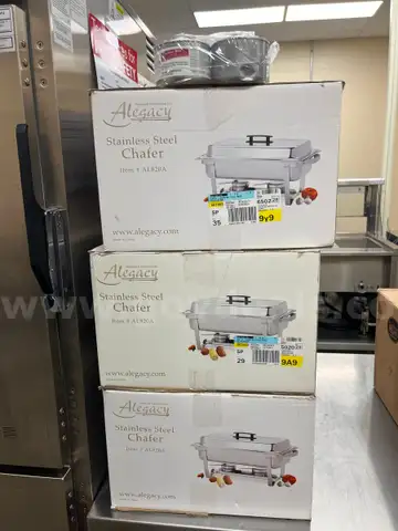 stainless steel chafer pans