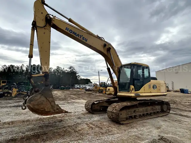 2003 Komatsu PC200LC-7L Crawler Mounted Hydraulic Excavator