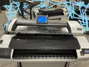 Lot of 2 large format HP printers and scanners