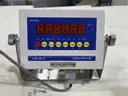 2 units, low profile floor scales with weigh indicators and printers