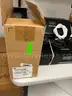 Lot of new and used computer peripherals.