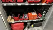 3 ea. Storage Cabinet and Contents