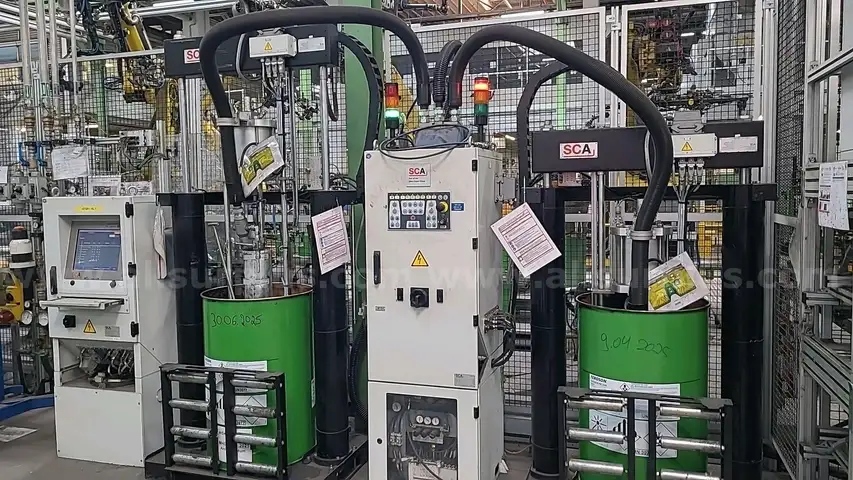SCA Double barrel sealer pump