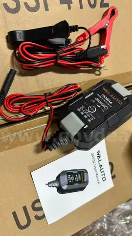 SHIPPING AVAILABLE Lot of 2 Fully-Automatic Smart Battery Charger, Maintainer 1-Amp, Portable Battery (A3-4A)