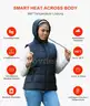 SHIPPING AVAILABLE Women&#x27;s Heated  Vest,Lightweight Electric Vest foSMART HEAT ACROSS BODY,360&#xB0;Temperature  size&#xFF08;S&#xFF09;