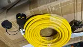 SHIPPING AVAILABLE  50 FT NEMA 6-20 Extension Cord, NEMA 6-20P Male Plug to 6-20R/6-15R Female Receptacle, 20 Amp(18-01)
