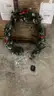 Approx. 200 Sets  5ft Flocked Pre-Lit Artificial Christmas Garland,Christmas Tree Garland,Flocked Xma (A0805-001)