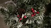 Approx. 200 Sets  5ft Flocked Pre-Lit Artificial Christmas Garland,Christmas Tree Garland,Flocked Xma (A0805-001)