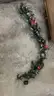 Approx. 200 Sets  5ft Flocked Pre-Lit Artificial Christmas Garland,Christmas Tree Garland,Flocked Xma (A0805-001)