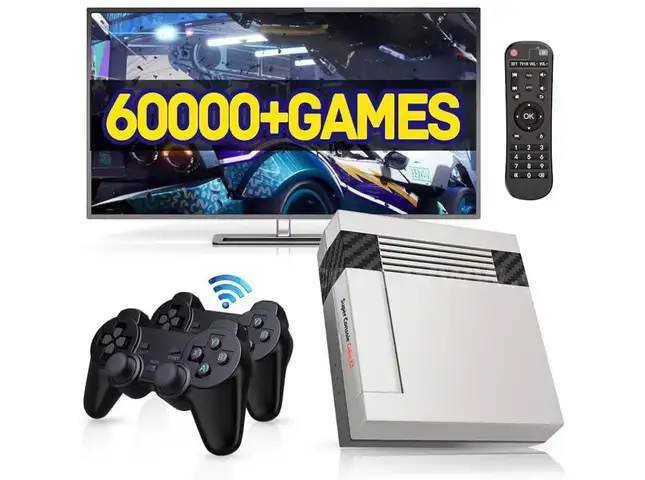 Super Console Cube X3 Built-in 60,000+ Games,Retro Video Game Console (090211)